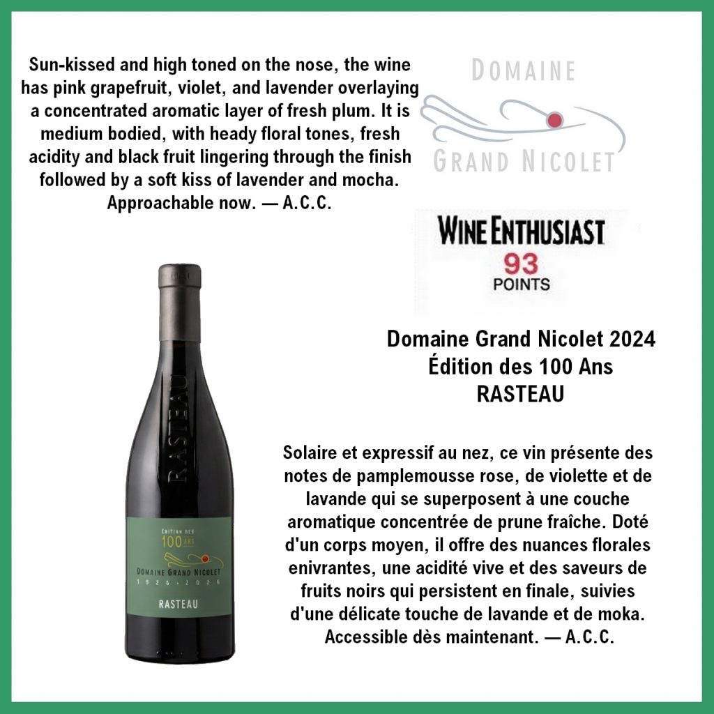 Rasteau 2024 Cuvée des 100 ans